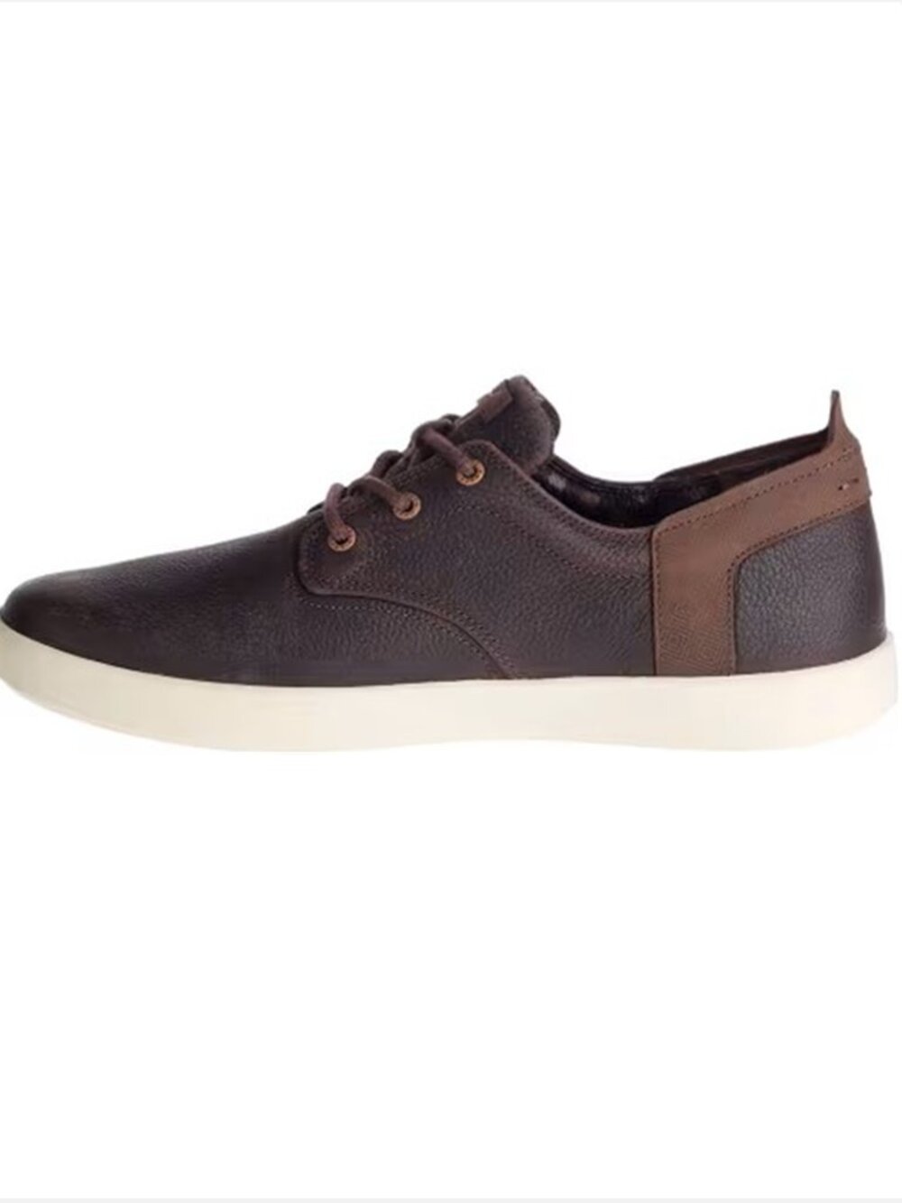 Chaco Davis Brown Lace Leather Lined Casual Sneakers Men US 11.5